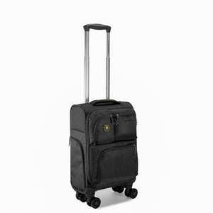 Maleta de viaje mini de 10kg, 18 pulgadas, con candado TSA - Osaka