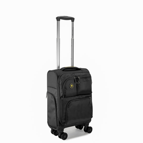 Maleta de viaje mini de 10kg, 18 pulgadas, con candado TSA - Osaka