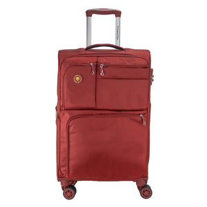 Maleta de viaje mediana de 20kg, 24 pulgadas, con candado TSA - Osaka