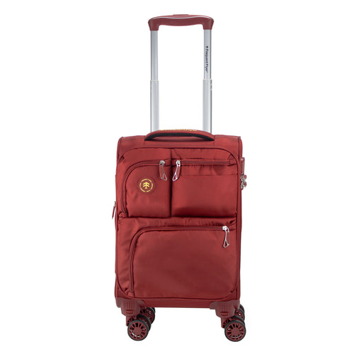 Maleta de viaje mini de 10kg, 18 pulgadas, con candado TSA - Osaka