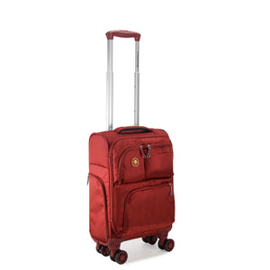 Maleta de viaje mini de 10kg, 18 pulgadas, con candado TSA - Osaka