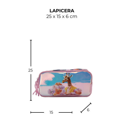 Lapicera Escolar Runway - Jirafa