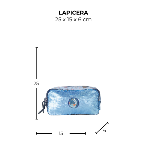 Lapicera Escolar Runway - Sirena