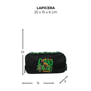 Lapicera Escolar Runway - Dinosaurio