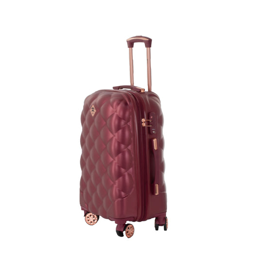 Maleta de viaje de 10kg, 20 pulgadas, color Rojo con candado TSA - Tiffany