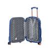 Maleta de viaje de 10kg, 20 pulgadas, color Azul con candado TSA - Tiffany
