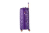 Maleta de viaje grande de 25kg, 28 pulgadas, color Morado con candado TSA - Tiffany