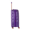 Maleta de viaje de 20kg, 24 pulgadas, color Morado con candado TSA - Tiffany