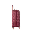Maleta de viaje de 20kg, 24 pulgadas, color Rojo con candado TSA - Tiffany