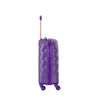 Maleta de mano de 10kg, 18 pulgadas, color Morado con candado Combilock - Tiffany
