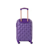 Maleta de mano de 10kg, 18 pulgadas, color Morado con candado Combilock - Tiffany