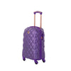 Maleta de mano de 10kg, 18 pulgadas, color Morado con candado Combilock - Tiffany