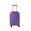 Maleta de mano de 10kg, 18 pulgadas, color Morado con candado Combilock - Tiffany