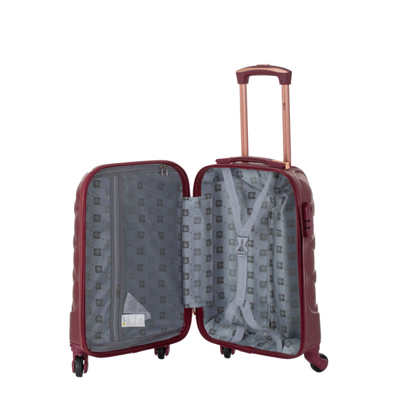 Maleta de viaje mini de 10kg, 18 pulgadas, con candado Combilock - Tiffany