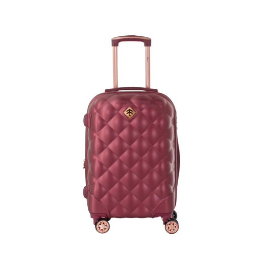 Maleta de viaje de 10kg, 20 pulgadas, color Rojo con candado TSA - Tiffany