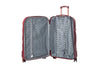 Maleta de viaje grande de 25kg, 28 pulgadas, color Rojo con candado TSA - Tiffany
