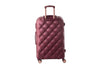Maleta de viaje grande de 25kg, 28 pulgadas, color Rojo con candado TSA - Tiffany