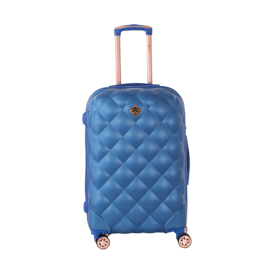 Maleta de viaje grande de 25kg, 28 pulgadas, color Azul con candado TSA - Tiffany