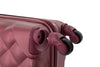Maleta de mano de 10kg, 18 pulgadas, color Rojo con candado Combilock - Tiffany