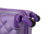 Maleta de mano de 10kg, 18 pulgadas, color Morado con candado Combilock - Tiffany