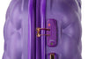 Maleta de viaje de 10kg, 20 pulgadas, color Morado con candado TSA - Tiffany