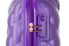 Maleta de mano de 10kg, 18 pulgadas, color Morado con candado Combilock - Tiffany