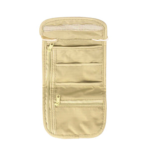 Travel Money Belt Bolsa De Seguridad De Cuello - Hueso