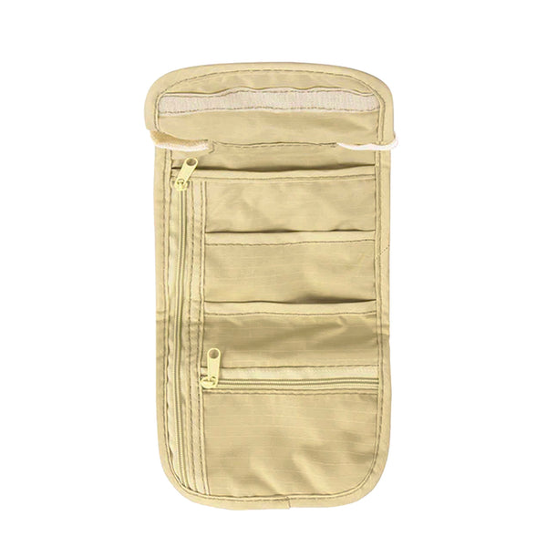Travel Money Belt Bolsa De Seguridad De Cuello - Hueso