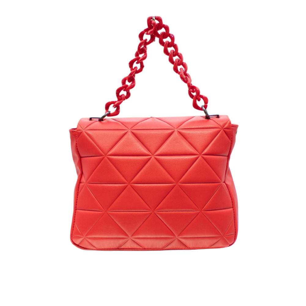 Bolsa Triangulo Mediana Rojo