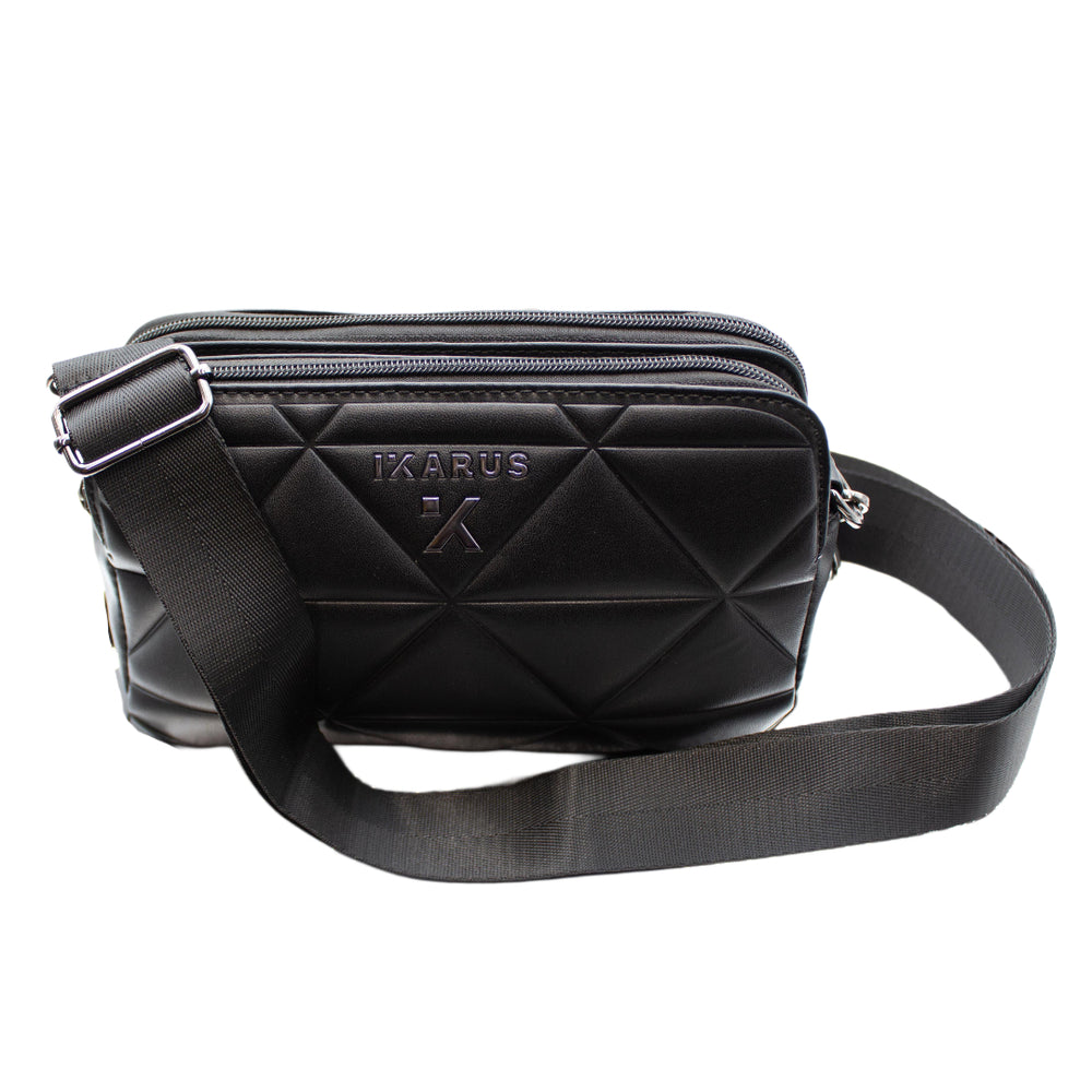 Bolsa Triangulo 3 Compartimentos Negro