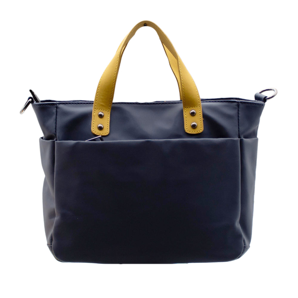 Bolsa Tote Tricolor Azul