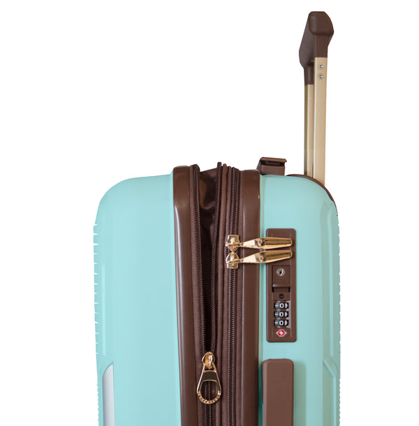 Maleta de viaje mediana de 20kg, 24 pulgadas, con candado TSA - Latitude