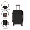Maleta de viaje grande de 25kg, 28 pulgadas, color Negro con candado TSA - Latitude