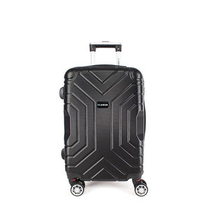 Maleta de viaje de 20kg, 24 pulgadas, color Negro con candado Combilock  - Dash
