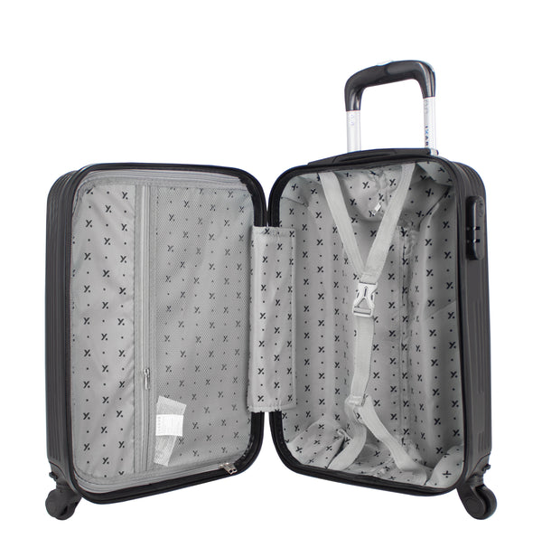 Maleta de viaje mini de 10kg, 18 pulgadas, con candado Combilock - Mitho Deluxe